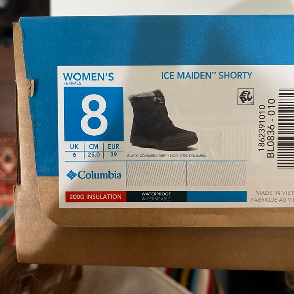 Columbia Boots Ice Maiden Shorty - Picture 2 of 3
